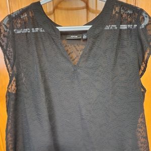 Women's black blouse